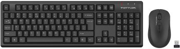 Комплект клавиатура + мышь A4Tech Fstyler FG1200S клав:черный мышь:черный USB беспроводная Multimedia