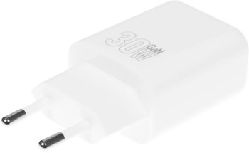 Зарядка USB-устройств Hoco N63 Gentle 30W 3A (PD+QC) USB Type-C универсальное белый