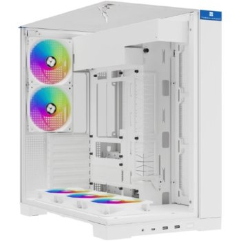 Корпус Thermalright TR-A70 White FAN5-C / TG / 5 x120mm ARGB PWM Fans / USB TYPE-C / ATX / TRA70F5CW