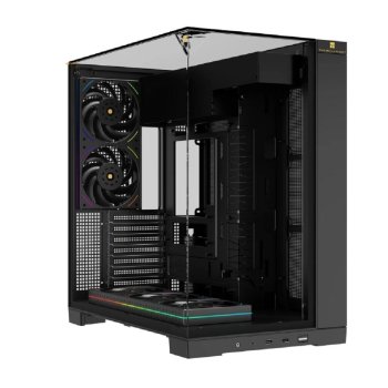Корпус Thermalright TR-A70 FanUB / Black / TG / TL-UB36R+TL-UB24 PWM Fans / USB TYPE-C / ATX / TRA70FUBB
