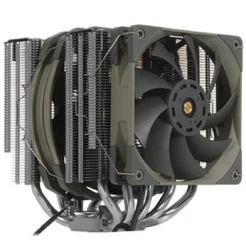Вентилятор Thermalright Frost Commander 140 LGA115X/1200/1700/2011/-3/2066/AM4/AM5 (Dual Tower, 120mm + 140mm PWM Fan, медное основание, 5 тепл. трубо