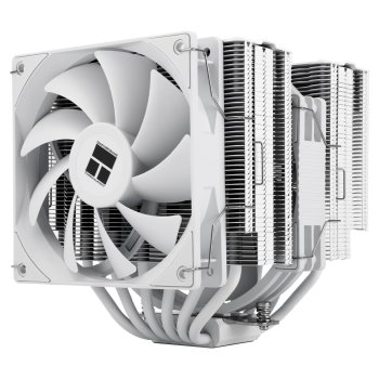 Вентилятор Thermalright Peerless Assassin 140 Digital White LGA115X/1200/1700/1851/2011/2066 (1x120mm + 1x140mm PWM Fan, медное основание, 6 тепл. тру