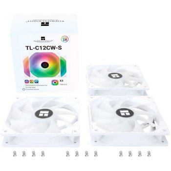 Вентилятор Thermalright (3 шт.) TL-C12CW-S (Pack of 3) / ARGB / 120mm PWM / TRTLC12CWS.3P