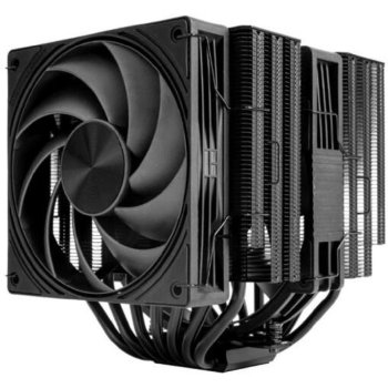 Вентилятор Thermalright Frost Tower 140 Black LGA115X/1200/1700/1851/2011/2066/AM4/AM5 (Dual Tower, 120mm + 140mm PWM Fan, медное основание, 7 тепл. т
