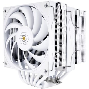 Вентилятор Thermalright Royal Knight 120 White LGA115X/1200/1700/1851/2011/2066 (2x120mm PWM Fan, медное основание, 6 тепл. трубок 6мм) / TRRK120W