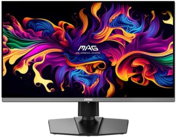 Монитор MSI 26.5" MAG 272QP QD-OLED X24 QD-OLED, 2560x1440, 240Hz, 0,03ms, 200сd/m, 1500000:1, HDR 2xHDMI(2.1), DP(1.4a), Type-C(PD-15W) HAS, Pivot, S