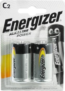Батарейка Energizer <297324> (LR14) Size "C", 1.5V, щелочной (alkaline) <уп. 2 шт>