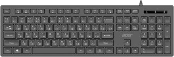 Клавиатура Acer OKW503 черный USB Multimedia (ZL.KBD11.00P) кабель 1.8м