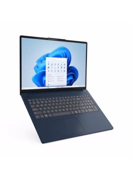 Ноутбук Lenovo IdeaPad Slim 3 16IRH10 16", Intel Core i5-13420H, RAM 16 ГБ, SSD 512 ГБ, Intel Graphics, Без системы, (83K2003LRM), синий, Русская раск