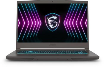 Ноутбук MSI Thin 15 B2RVE-3603XRU Core 7 240H 16Gb SSD512Gb NVIDIA GeForce RTX4050 6Gb 15.6" IPS FHD (1920x1080) без ОС grey WiFi BT Cam (9S7-16R831-3