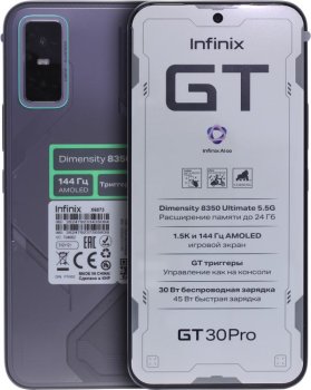 Смартфон Infinix GT 30 Pro 12/512Gb <X6873> Shadow Ash