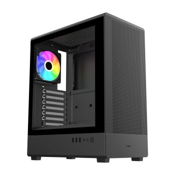 Корпус FSP ATX Minitower M221-BA, USB3.0 x 1/USB2.0 x 2, Black