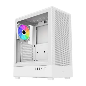 Корпус FSP ATX Minitower M221-WA, USB3.0 x 1/USB2.0 x 2, White