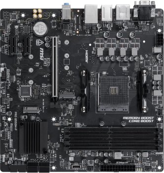 Материнская плата PRO B550M-P AM4 AMD B550 mATX RTL MSI