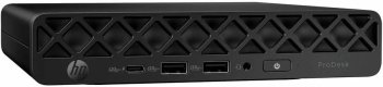 Мини компьютер HP ProDesk 4 G1i mini U5 235T 16Gb SSD512Gb UHDG Windows 11 Pro GbitEth WiFi BT 90W kb мышь клавиатура черный (BS7M0UT)
