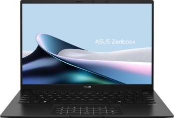 Ноутбук Asus Zenbook 14 UM3406GA-QD132 Ryzen AI 5 430 16Gb SSD512Gb AMD Radeon 840M 14" OLED WUXGA (1920x1200) без ОС black WiFi BT Cam Bag (90NB17R1-