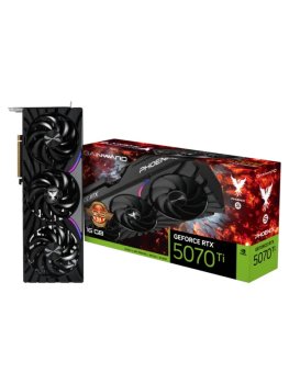 Видеокарта Gainward GeForce RTX 5070 Ti GeForce RTX 5070 Ti PHOENIX-S GS 16GB GDDR7 256bit 3xDP HDMI 16 ГБ (NE7507TS19T2-GB2031K)