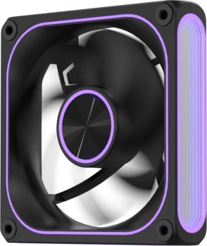 Вентилятор для корпуса Formula Air Fusion 1 LT ARGB 120х120x28 черный 4-pin 21дБ (AIR FUSION 1 LT BK) Ret