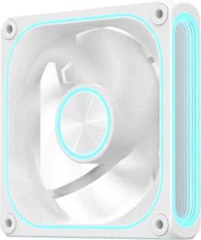 Вентилятор для корпуса Formula Air Fusion 1 LT Reverse ARGB 120х120x28 белый 4-pin 22дБ (AIR FUSION 1 LT WH REVERSE) Ret