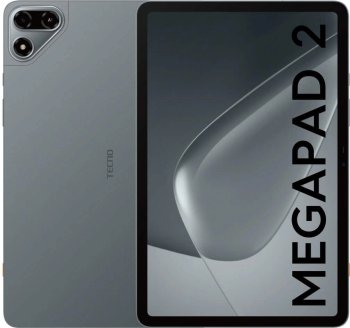 Планшетный компьютер Tecno MegaPad 2 T1103 G99 (2.2) 8C RAM6Gb ROM128Gb 10.95" IPS 2560x1600 4G Android 16 серый 8Mpix 8Mpix BT WiFi microSD 2Tb 8200m