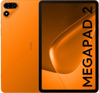 Планшетный компьютер Tecno MegaPad 2 T1103 G99 (2.2) 8C RAM6Gb ROM128Gb 10.95" IPS 2560x1600 4G Android 16 оранжевый 8Mpix 8Mpix BT WiFi microSD 2Tb 8
