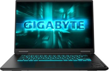 Ноутбук Gigabyte GAMING A16 GA63H Core i7 13620H 16Gb SSD1Tb NVIDIA GeForce RTX 5060 8Gb 16" IPS FHD+ (1920x1200) Windows 11 Multi Language black WiFi