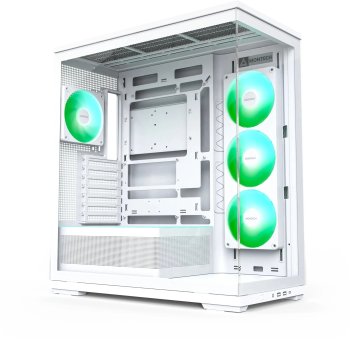 Корпус Montech TG3 белый без БП ATX 9x120mm 4x140mm 2xUSB3.0 audio bott PSU